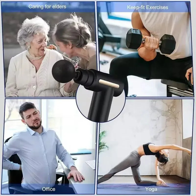2025 Professional Deep Tissue Massage Gun for Neck & Body Recovery